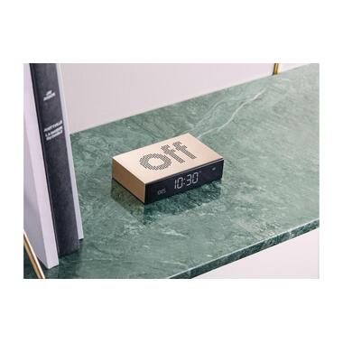 Sveglia Digitale Lexon Flip Premium Oro
