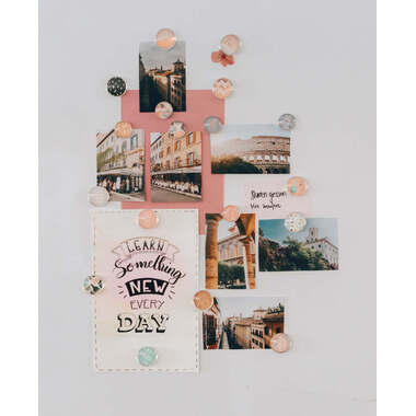 I AM CREATIVE Calamita Love Let`s Organize MAA4035.60 Vetro, 3x1 cm 6 pezzi