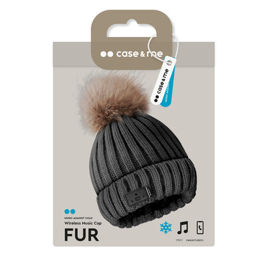 Le bonnet à pompon pour écouter votre musique sans fils partout !