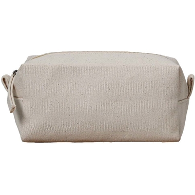 I AM CREATIVE Borsa da toilette 19x9x8.5cm MAA1212.13 natura, cotone