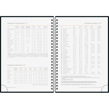 RIDOIDE Agenda Design Line 2027 7021407017.27 1S/2P Marble AL 14.8x21cm