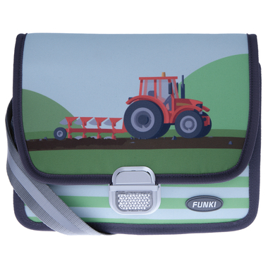 FUNKI Borsa scuola mate. Red Tractor 6020.035 multicolor 26x20x7cm