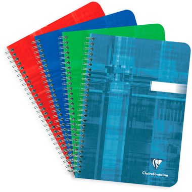 CLAIREFONTAINE Taccuino spirale ass. A5 8532 5mm 50 fogli