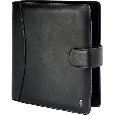 CHRONOPLAN Standard Compact 50172Z.25 Pelle bovina integr. nero A5