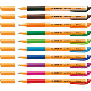 STABILO Rollerball pointVisco 0,5mm 1099/56 pink