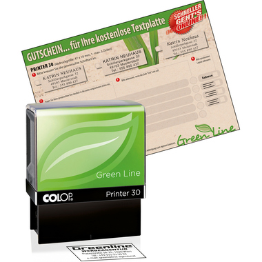 COLOP Timbro testo 30/GL 5 rige 18x47mm
