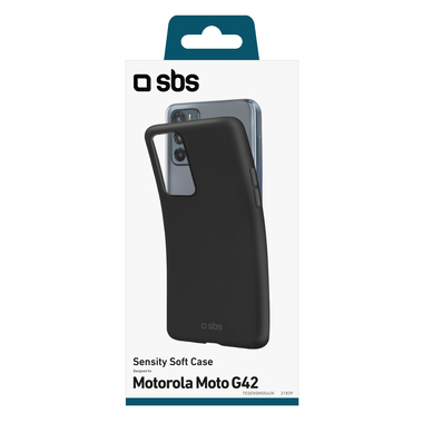 Colourful, flexible cover for Motorola Moto G42