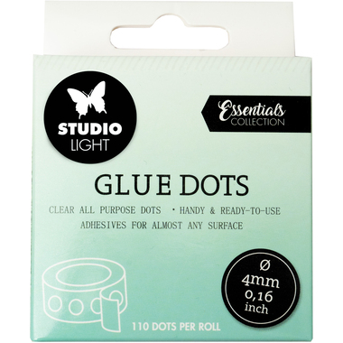 STUDIO LIGHT Points de colle 0.4cm GLUED01 double face 110 points