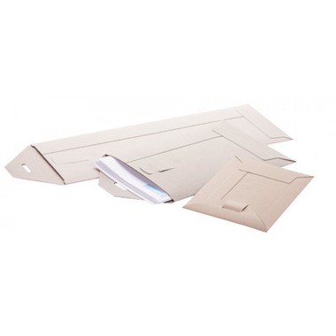 BRIEGER Sac d'expédition 295x375mm 54125 gris, 500g 50 pcs.