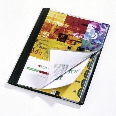 DURABLE Doss.présent. DURAPLUS DE LUXE 258907 pour 200 flls. A4 bleu foncé