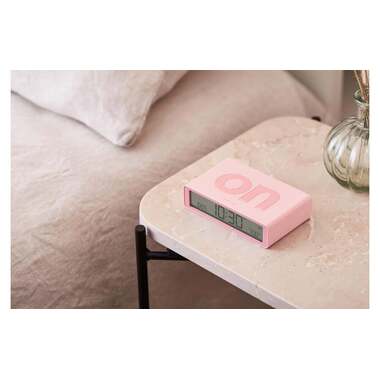 Sveglia Digitale Lexon Flip Classic Rosa