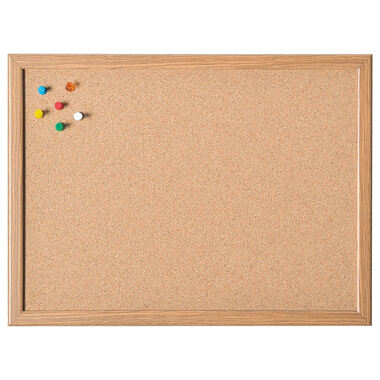 MAGNETOPLAN Lavagna Sughero cornice legna 121923 800x600mm