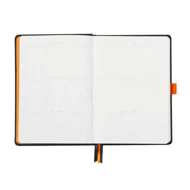 RHODIA Goalbook Taccuino A5 118571C Hardcover nero 240 f.