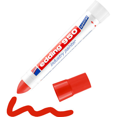 EDDING Industrial Marker 950 10mm 950-2 rosso