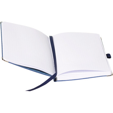 BIELLA Carnet Sketch 195x125mm CB0000607U bleu foncé Points 5mm, 192 p.