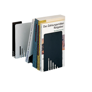 MAUL Serre-livres 14x8,5x14cm 4.05 noir, métal 2 pcs.