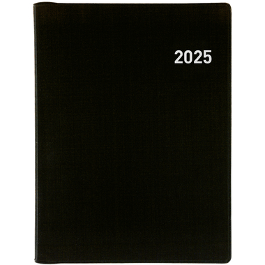 BIELLA TA Memento Wire-O 2025 858673020025 1W/2S schwarz ML 10.1x14.2cm