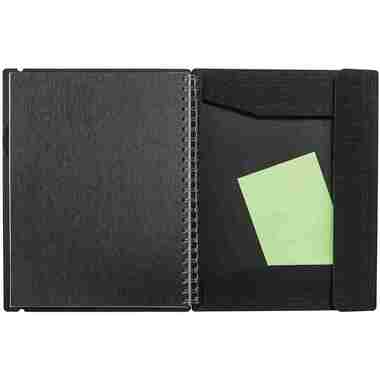 KOLMA Taccuino Easy A4 06.520.06 quadrillato, 70g/m2 nero