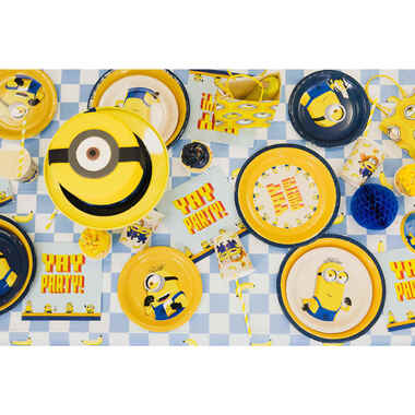 PARTYDECO Piatti 18cm TPP109 Minions 6 pezzi