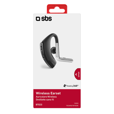 Auricolare mono con tasto di risposta/fine chiamata e controllo volume