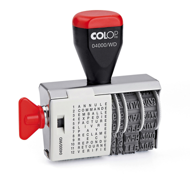 COLOP Timbro testo 4000WD/F 12 testi F