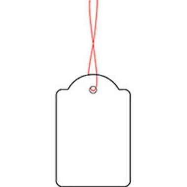 HERMA Hang Tags 32x50mm 6918 red thread 1000 pcs.