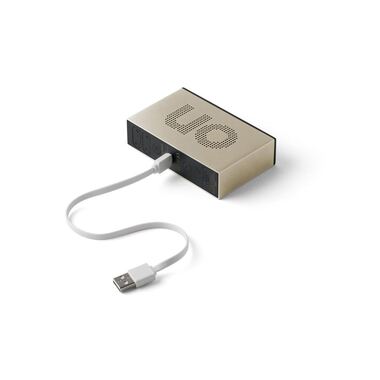 Sveglia Digitale Lexon Flip Premium Oro