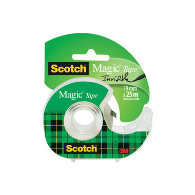 SCOTCH Magic Tape 810 19mmx15m 8 - 1915D unsichtbar, auf Abroller