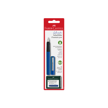 FABER - CA. Stylo plume éducatif 149811 bleu