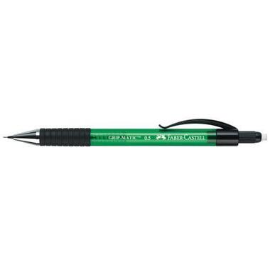 FABER - CA. Mechanical Pencil 1375 HB 137563 green, with eraser 0.5mm