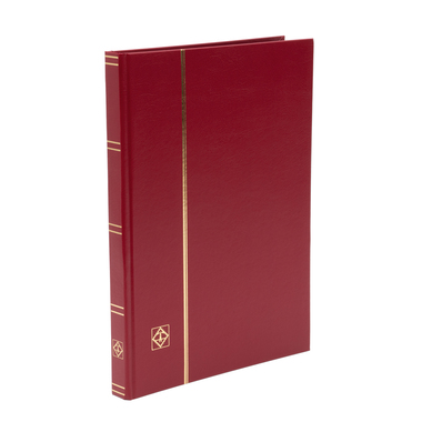 Classeur à bandes BASIC pour timbres-poste, 32 pages, rouge A4, pages noires