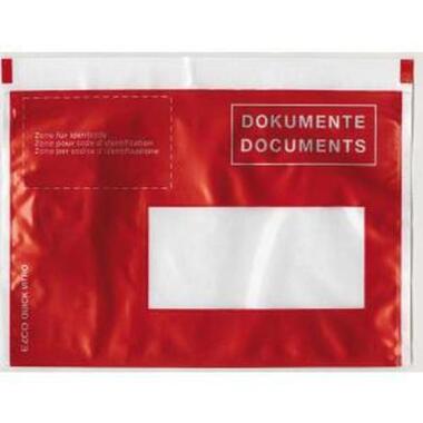 BÜROLINE Pochette courier rouge C6 306250 avec impression 250 pcs.