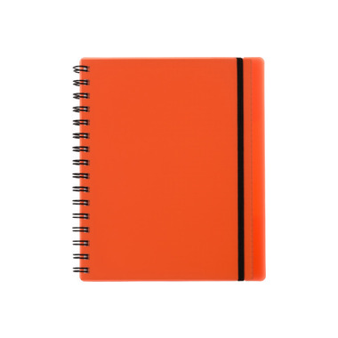 KOLMA Taccuino Easy KolmaFlex A5 06.551.04 rosso, a quadretti 5mm 100 fg.