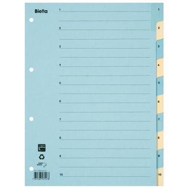 BIELLA Répertoires carton couleur A4 462440.00 1 - 10