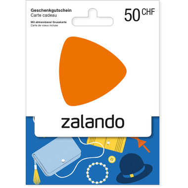 Carta regalo Zalando CHF 50.-