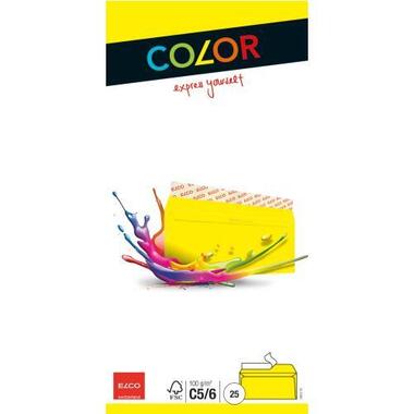 ELCO Busta Office s / finestra C5 / 6 74617.72 100g, giallo 25 pezzi