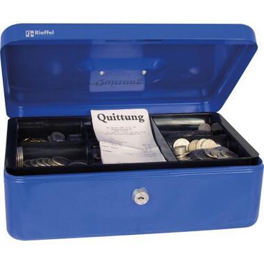 RIEFFEL Cassetta soldi Valorit VTGK3BLAU 8,2x26,2x19,2cm blu