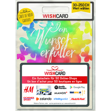 Carta regalo Wishcard variable