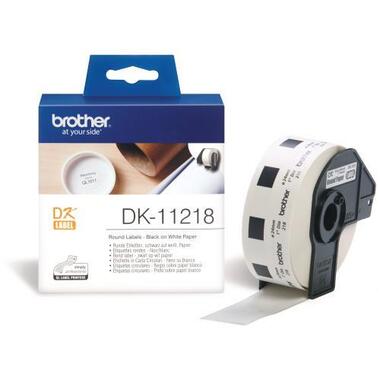 PTOUCH Etichette rotondo 24mm DK - 11218 QL - 500 / 550 1000 pezzi / rotolo