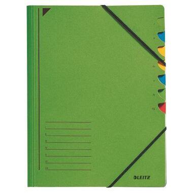 LEITZ Dossier de collection A4 39070055 vert 7 compart.
