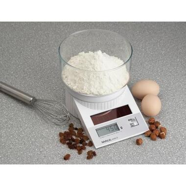 MAUL Pesalettere MAULtronic S 2000g 15120 02 0,5g - 100g / 1g - 100 - 2000g bianco
