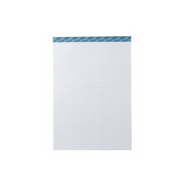 BÜROLINE Blocco ufficio bianco A5 543195 4mm rigato, 65g 100 fogli