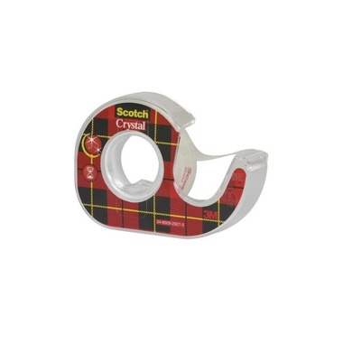 SCOTCH Magic Tape Crystal 19mmx25m 6 - 1925D kristallklar, auf Abroller