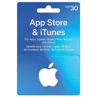 Carta regalo App-Store & iTunes 30