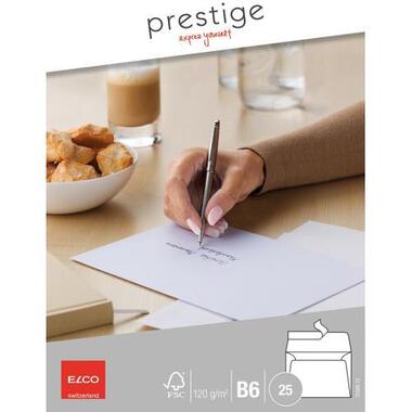 ELCO Buste Prestige B6 70396.12 120g,bianco,s.finestra 25 pz.