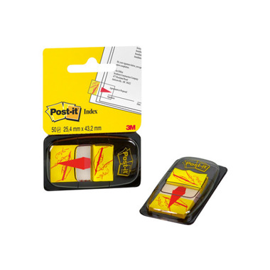 POST - IT Index Tabs 25,4x43,2mm 680 - 31 Sign here / 50 tabs