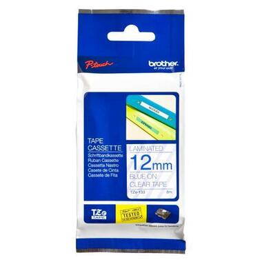 PTOUCH Nastro, plastific. blu / chiaro TZe - 133 PT - 1280VP 12 mm