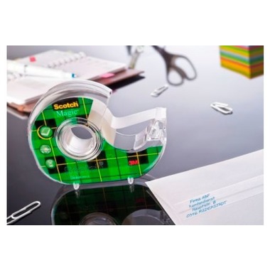 SCOTCH Magic Tape 810 19mmx15m 8 - 1915D unsichtbar, auf Abroller