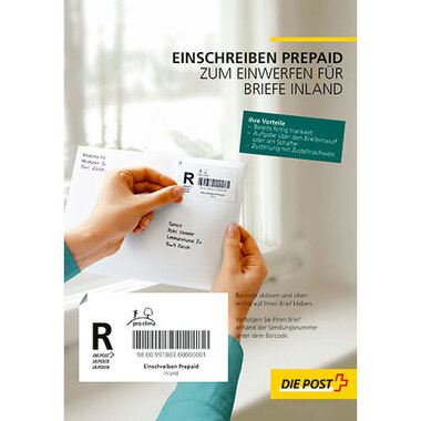 Einschreiben Prepaid