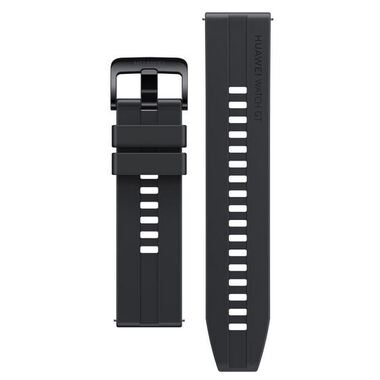Huawei Watch GT3 Fluorel Strap (46mm, Black)